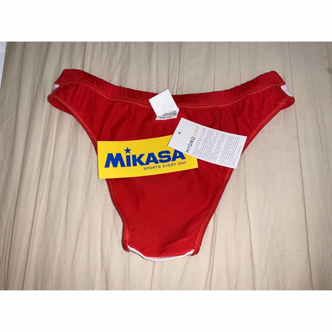 MIKASA ビーチバレー用ビキニ水着セット(赤 Sサイズ)