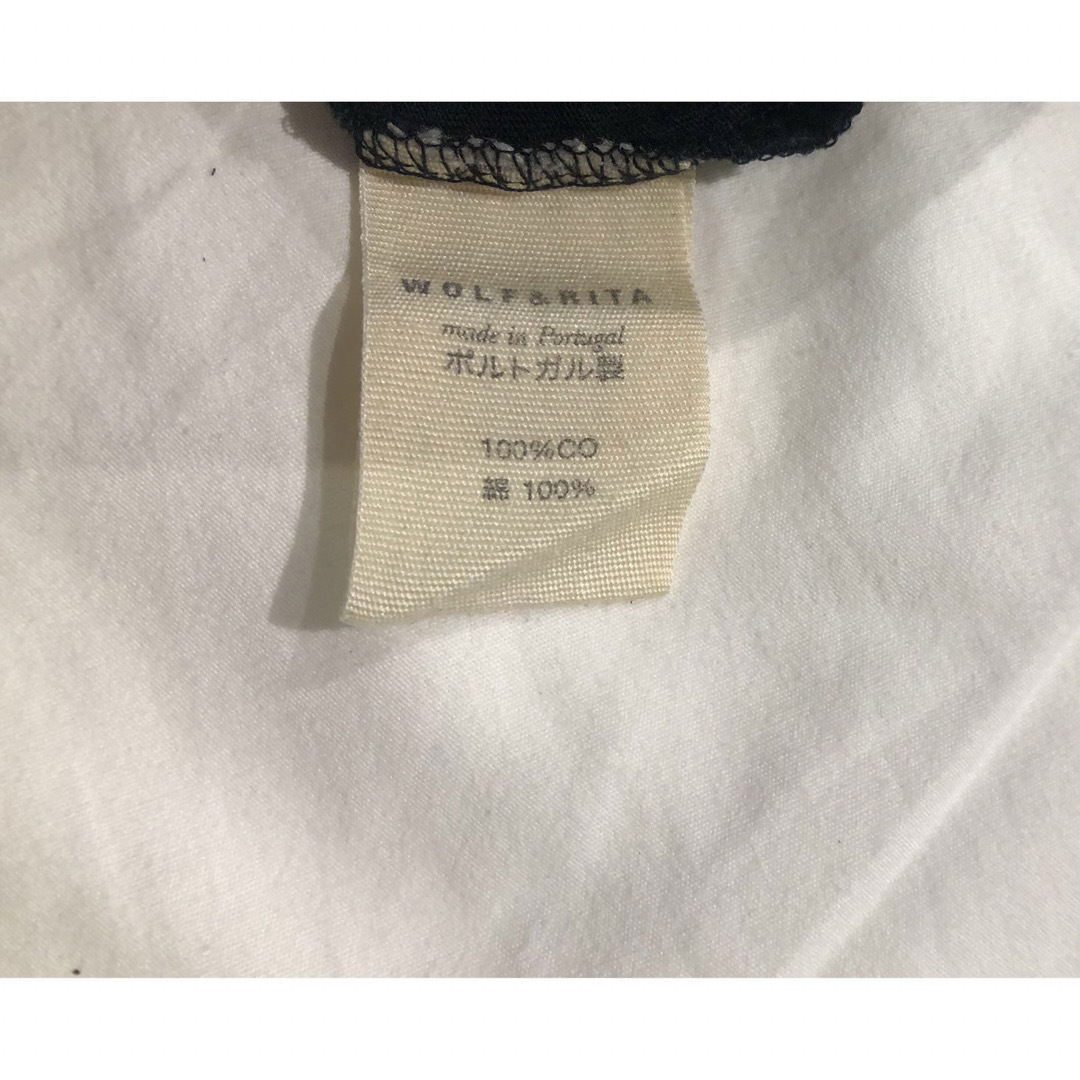 wolf&rita ウルフアンドリタ 100.110 ♡ワッペンのTシャツ