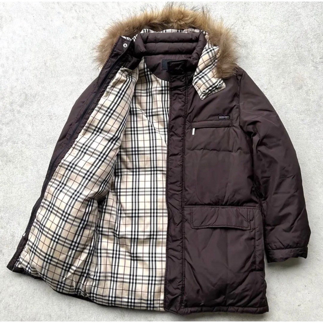 BURBERRY BLACK LABEL - バーバリーブラックレーベル ダウンジャケット