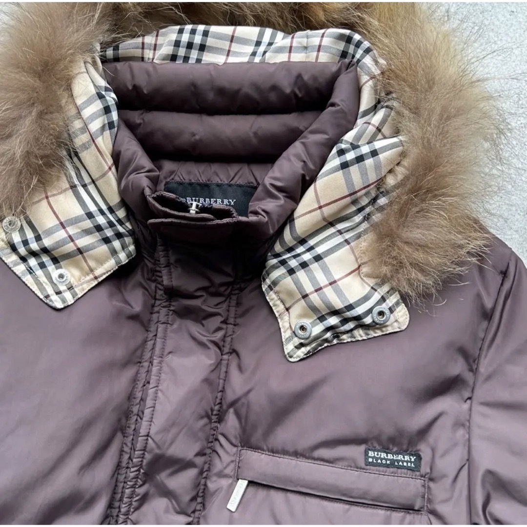 BURBERRY BLACK LABEL - バーバリーブラックレーベル ダウンジャケット