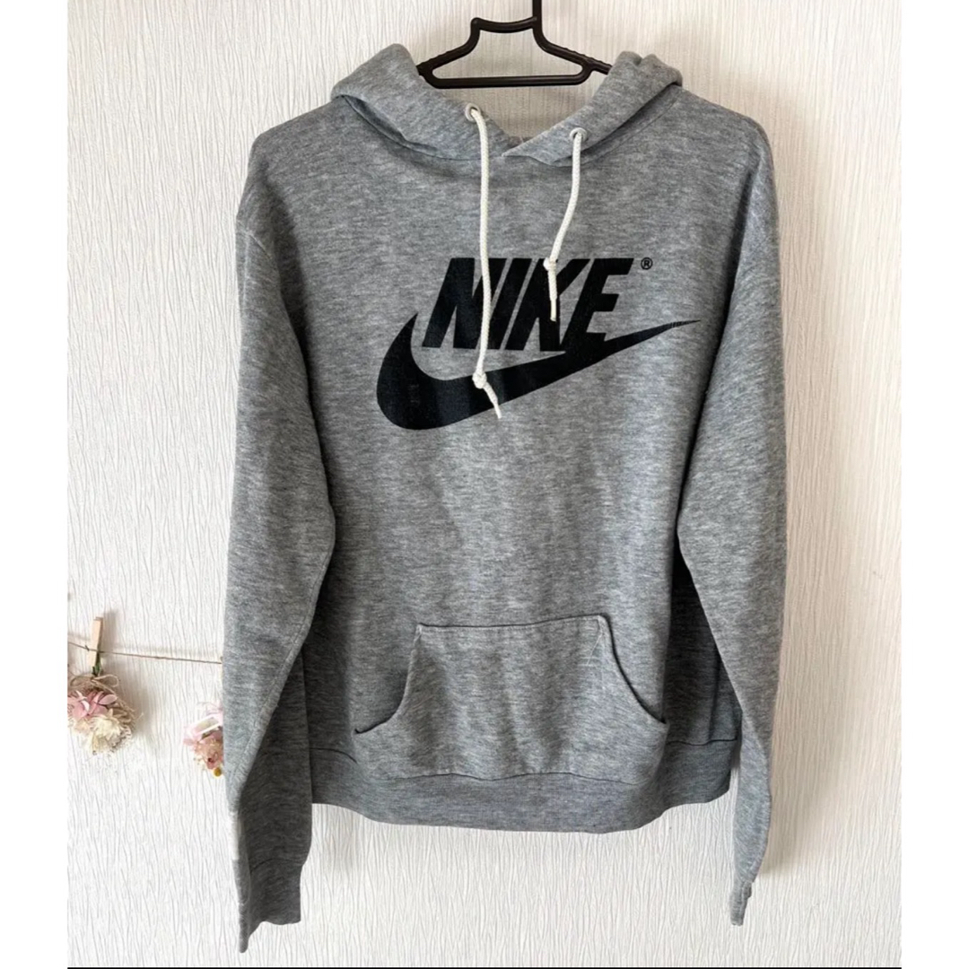 70s 80s 90s M NIKE センターロゴ ビンテージ パーカー メンズ