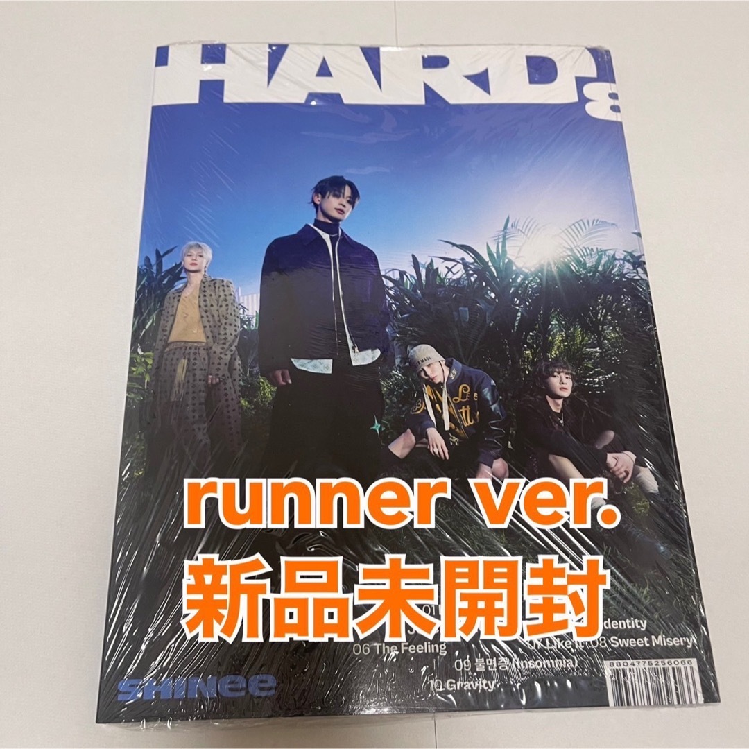SHINee - SHINee HARD トレカ runner ver 新品未開封 CD 1の通販 by ...
