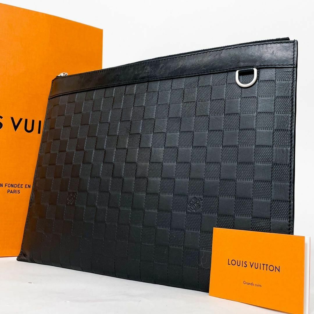 《美品》LOUIS VUITTON ダミエアンフィニ  ポシェットディスカバリー