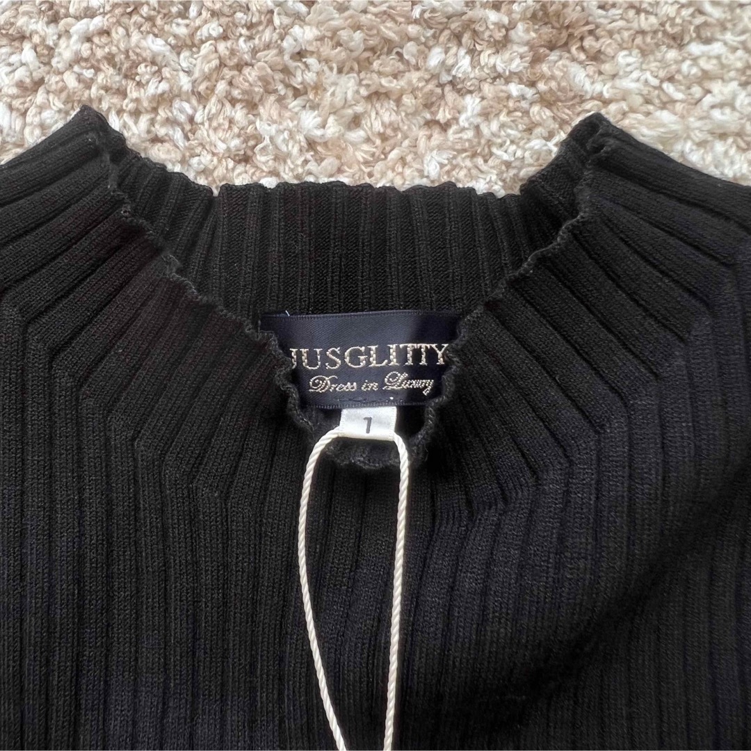JUSGLITTY - 新品タグ付✨【JUSGLITTY】ジャスグリッティー 長袖ニット