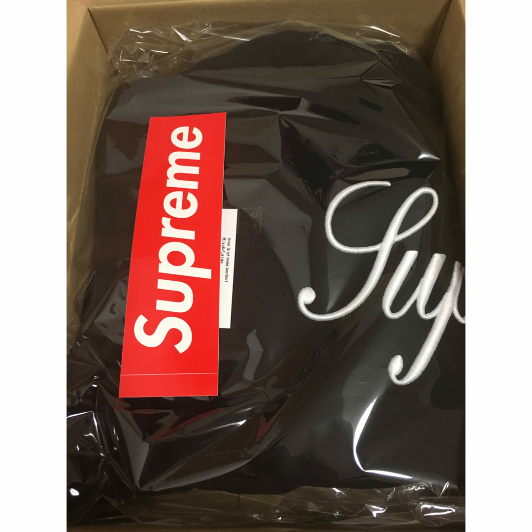 Supreme - 【最新作】【新品】Supreme シュプリーム パーカー ロゴ 黒