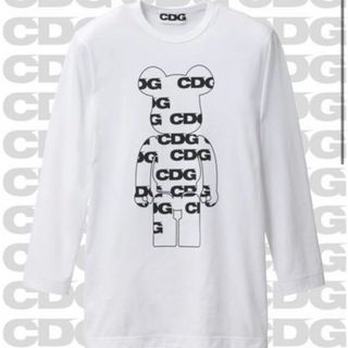 シーディージー(CDG（COMME des GARÇONS）)の新品未使用 CDGコムデギャルソン×ベアブリック クルーネック ロンT(Tシャツ/カットソー(七分/長袖))