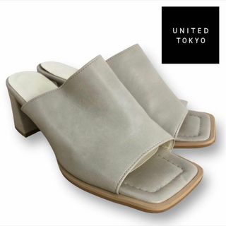 ユナイテッドトウキョウ(UNITED TOKYO)の【送料無料】UNITED TOKYO スクエアサンダル size1(サンダル)