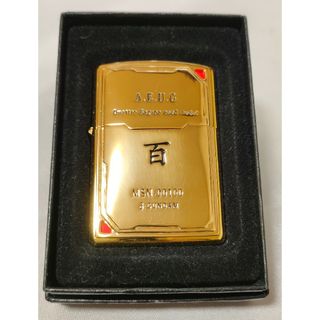 【未使用】機動戦士ガンダム　Zガンダム　百式　メタル貼り　zippo 2007年(タバコグッズ)