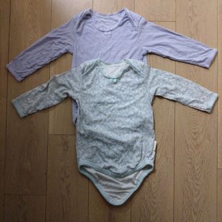 美品☆子供服ベビー服長袖ロンパース肌着まとめ売り(下着)