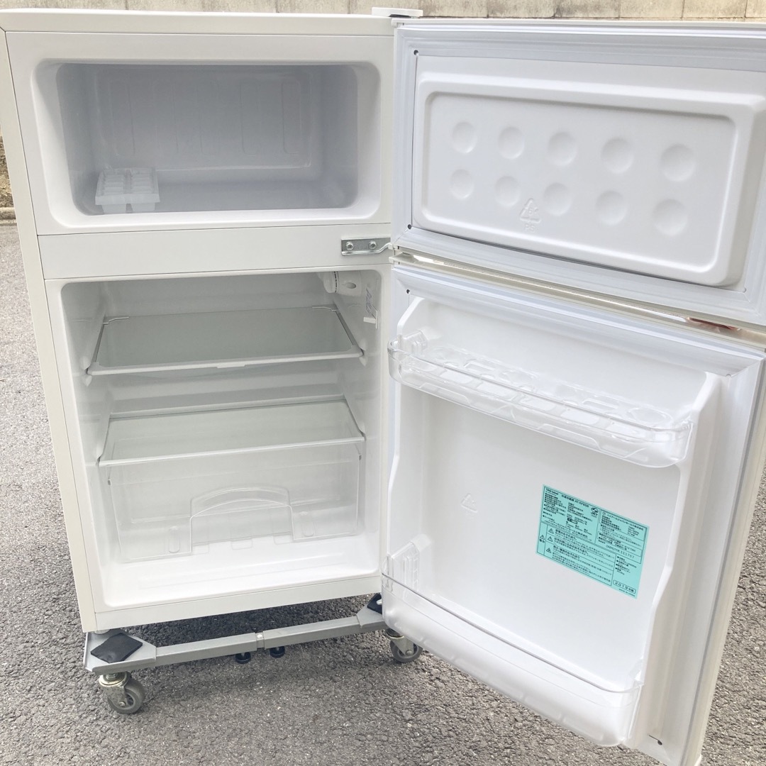 冷凍冷蔵庫 85L 2019年製 amadana AT-RF85B 一人暮らし - 冷蔵庫
