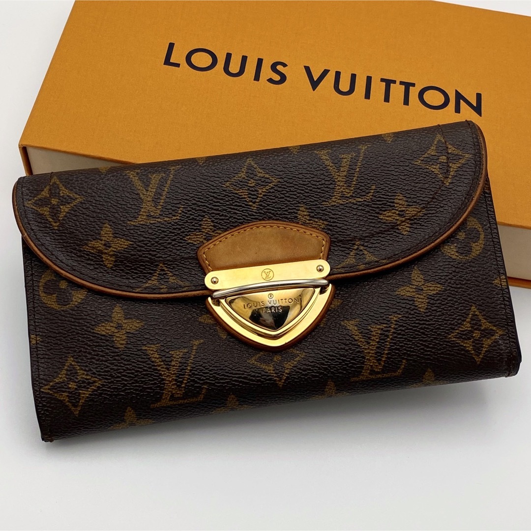 Louis Vuitton】3つ折り長財布 ポルトフォイユ・ウジェニ（）-