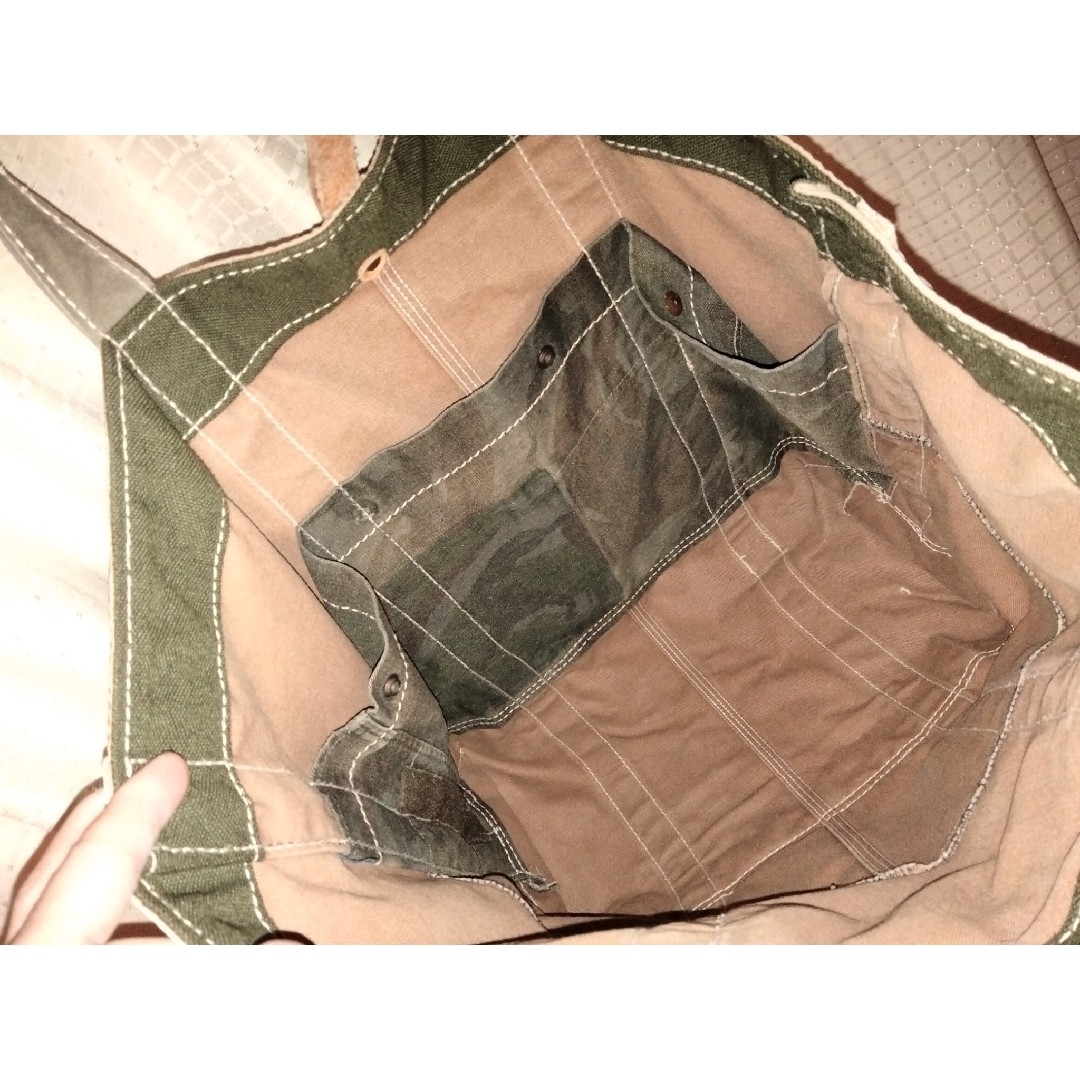 carhartt(カーハート)の【carhartt】リメイクバッグ メンズのバッグ(トートバッグ)の商品写真