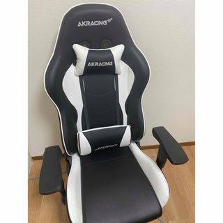 AKRacing ゲーミングチェア Nitro V2 WHITE(デスクチェア)