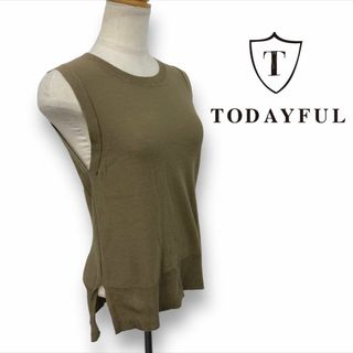 トゥデイフル(TODAYFUL)の【送料無料】TODAYFUL ノースリーブカットソー FREEコットン100%(Tシャツ(半袖/袖なし))