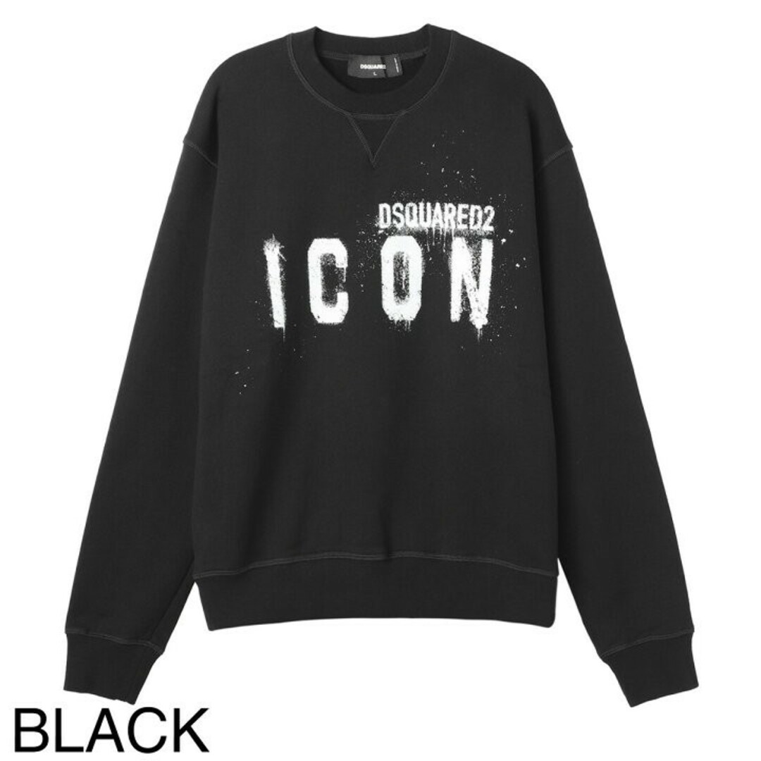 DSQUARED2  Logo Crew Neck Sweat ブラック M