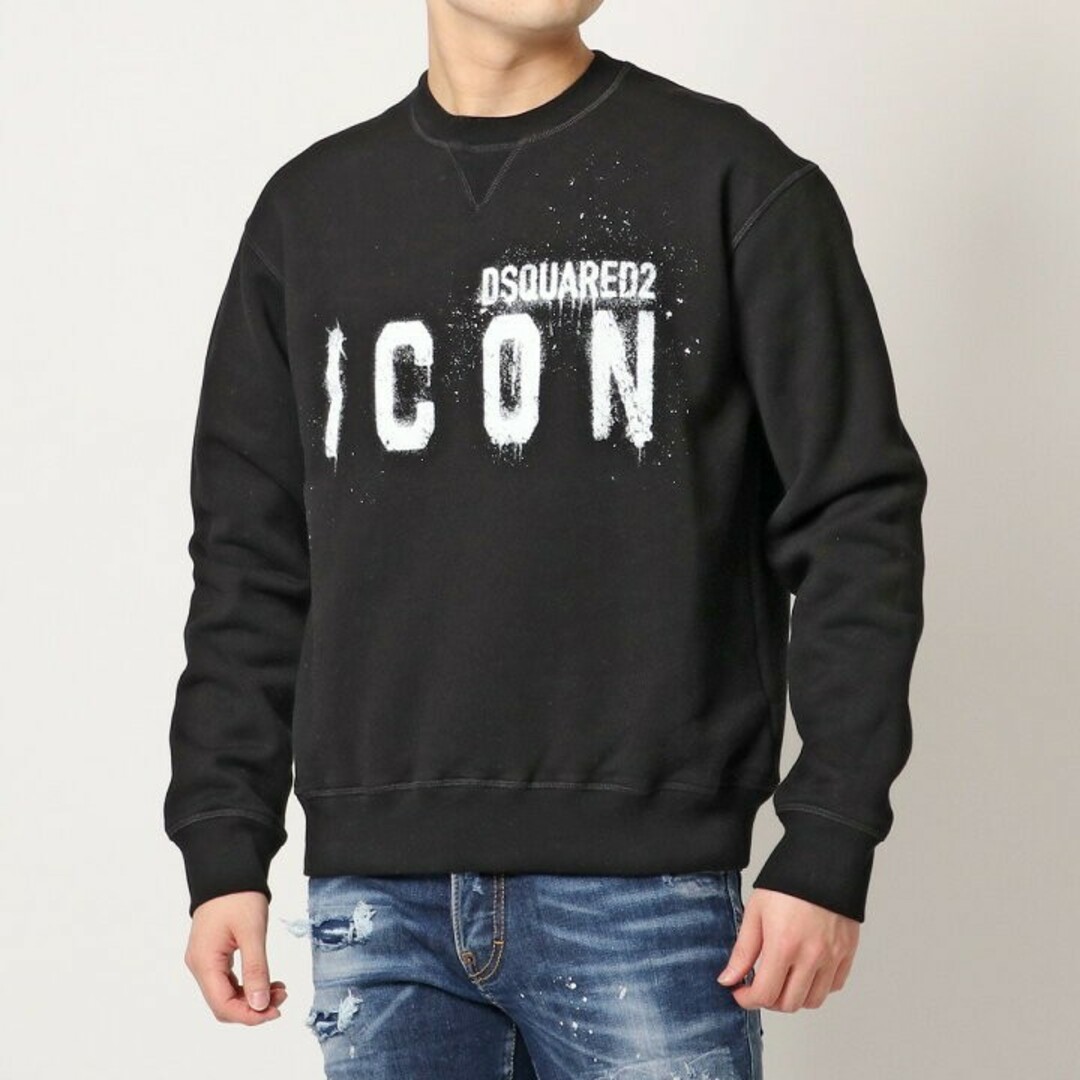 DSQUARED2 ビッグロゴ　スエットXL