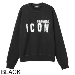 新品未使用 DSQUARED2 希少ロゴスウェット Mサイズ ブラック