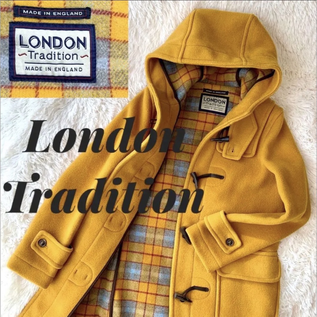 LONDON TRADITION - 【希少】ロング丈‼️ほぼ新品✨ダッフルコート 34