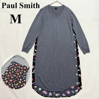 Paul Smith - 美品 ポールスミス ステムフローラルワンピース 花柄 襟