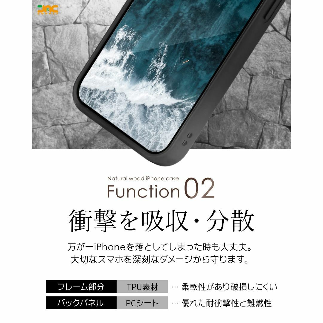 【サイズ:iPhone13_色:ウォルナット】【JAC】 iphone13ケース 4