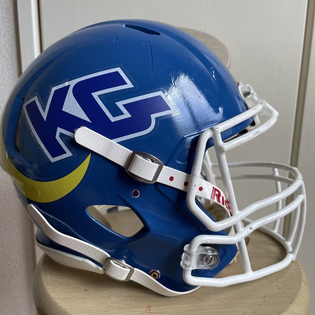 関西学院大学“FIGHTERS“試合用ヘルメット(選手実使用)の通販 by でぃ