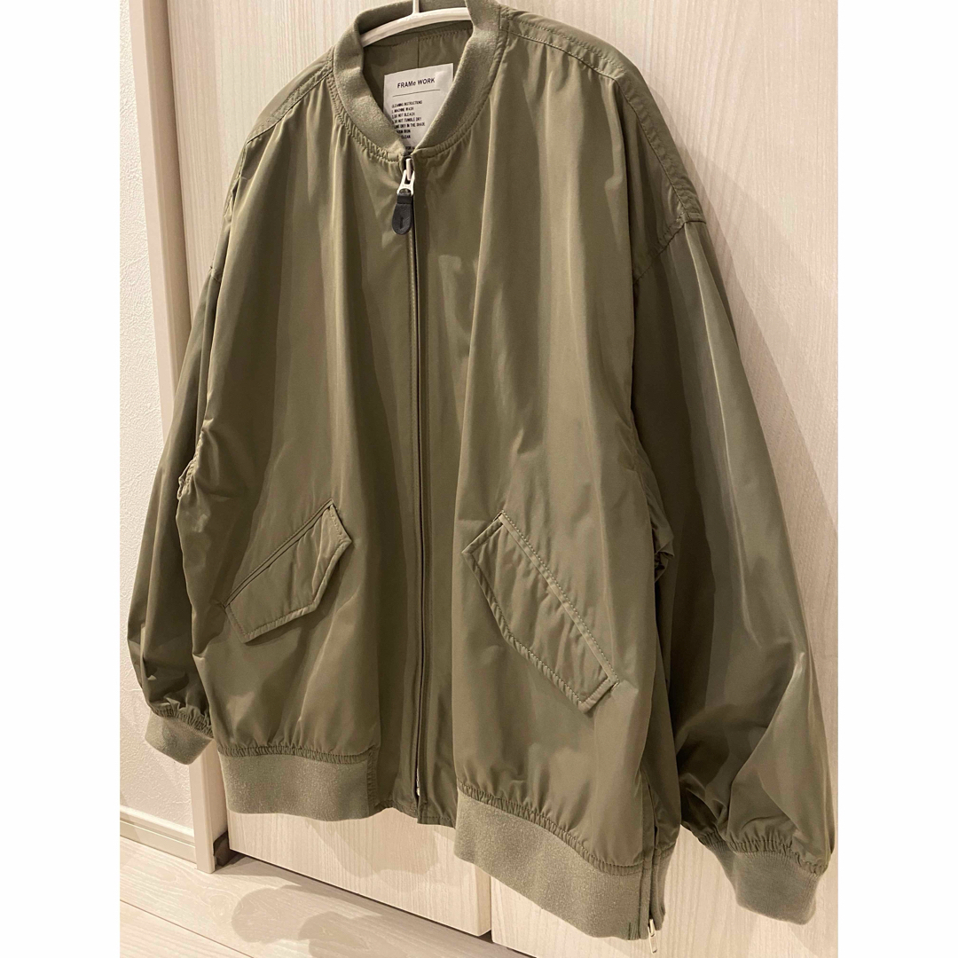 FRAMeWORK - 【FRAMeWORK】LIMONTA ZIP ブルゾンの通販 by ma☆yuu's