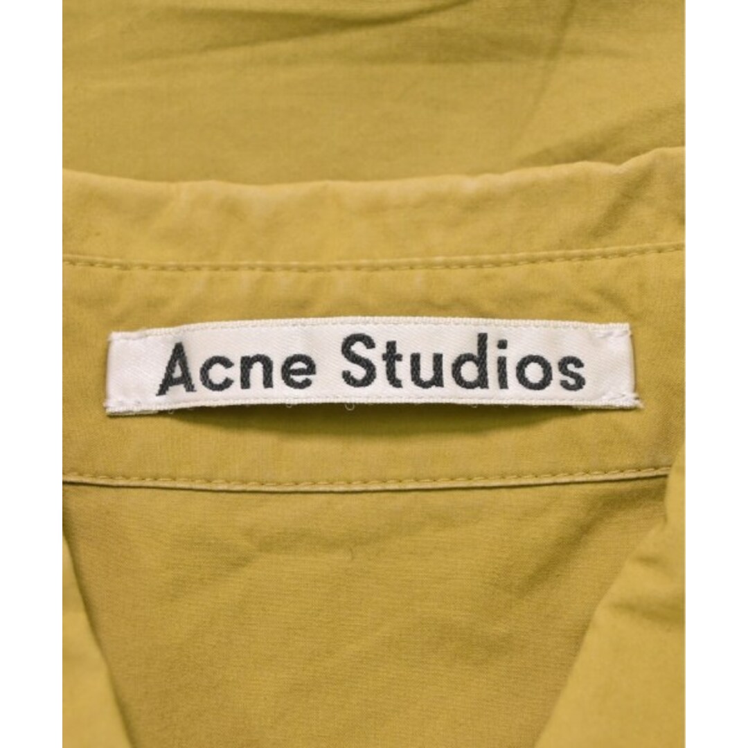 Acne Studios - Acne Studios カジュアルシャツ 34(XS位) 黄緑系