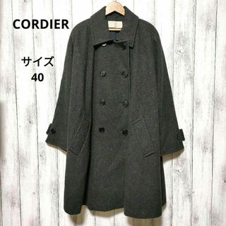 美品コルディア 上質カシミヤ100 コート サイズ40 cordier