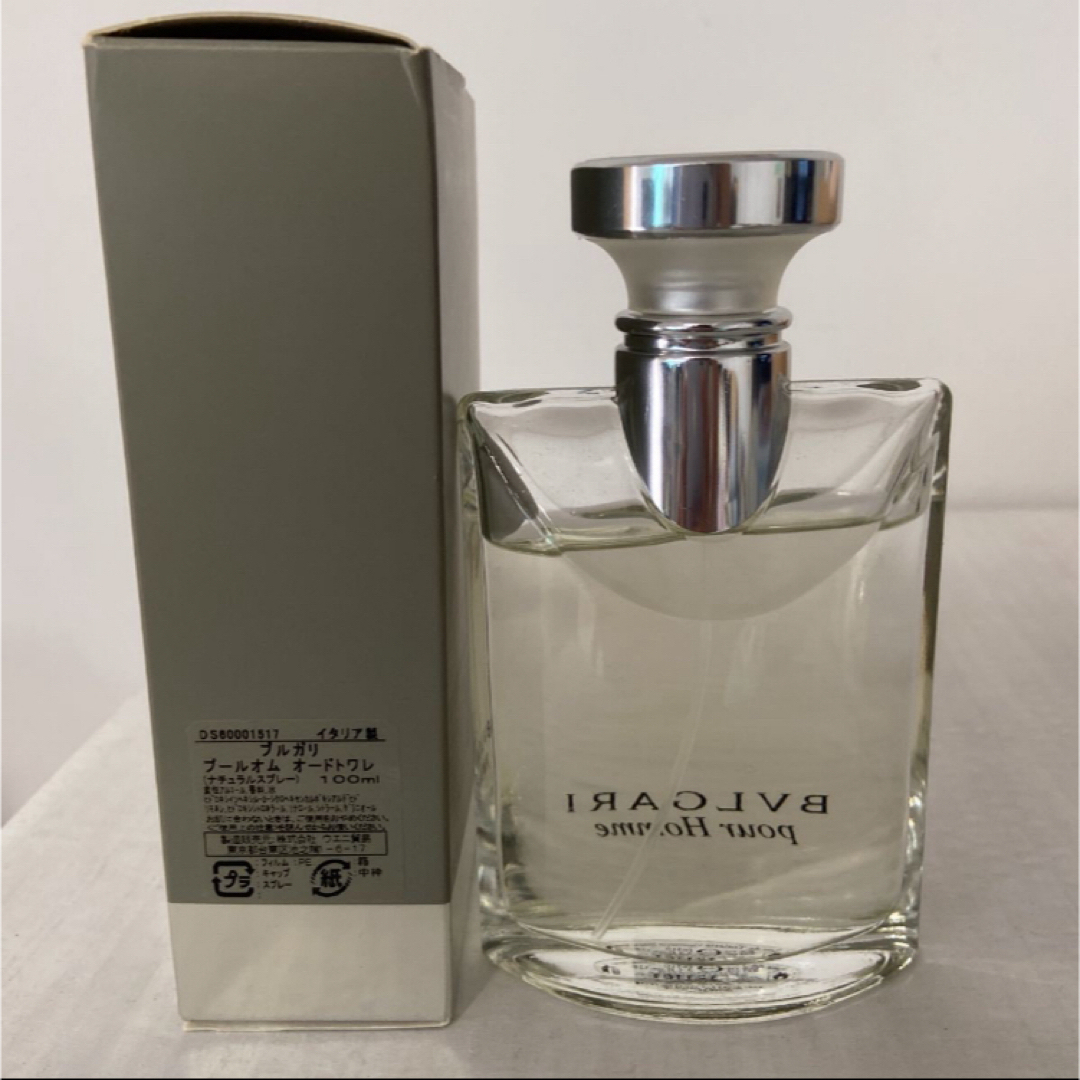 BVLGARI(ブルガリ)のほぼ未使用 BVLGARI POUR HOMME ブルガリプールオム 100ml コスメ/美容の香水(香水(男性用))の商品写真