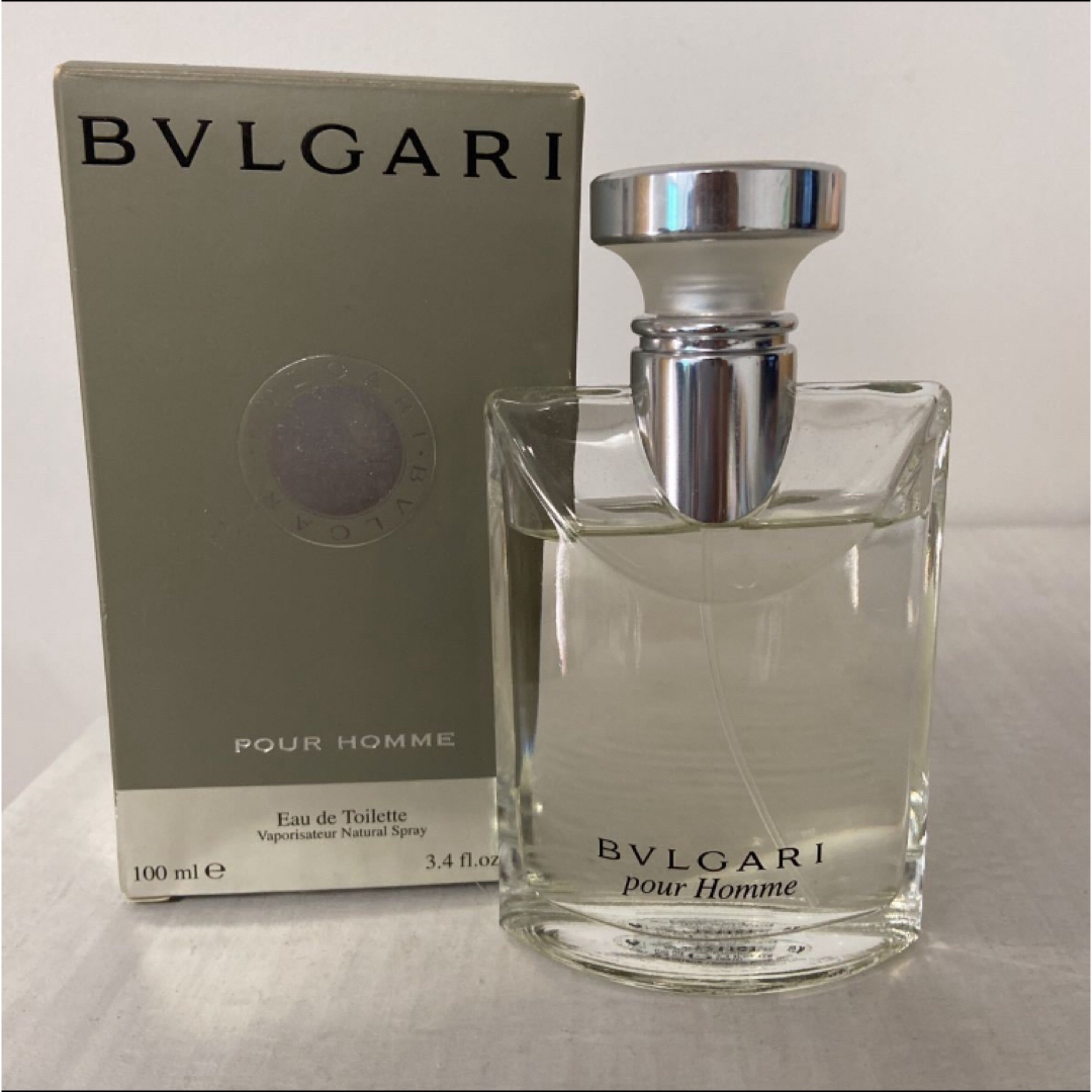 BVLGARI(ブルガリ)のほぼ未使用 BVLGARI POUR HOMME ブルガリプールオム 100ml コスメ/美容の香水(香水(男性用))の商品写真