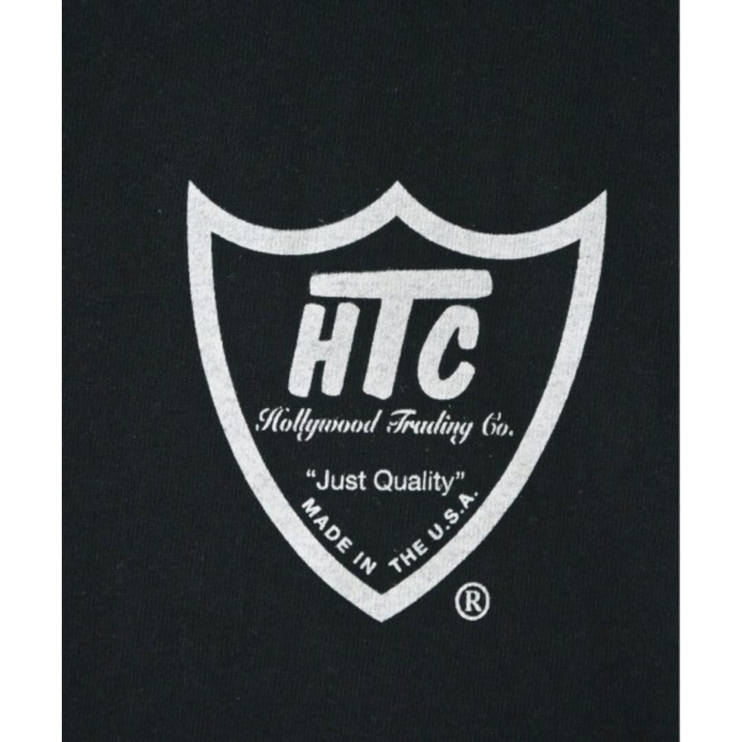 HTC(ハリウッドトレーディングカンパニー)のHTC エイチティーシー Tシャツ・カットソー M 黒 【古着】【中古】 メンズのトップス(Tシャツ/カットソー(半袖/袖なし))の商品写真