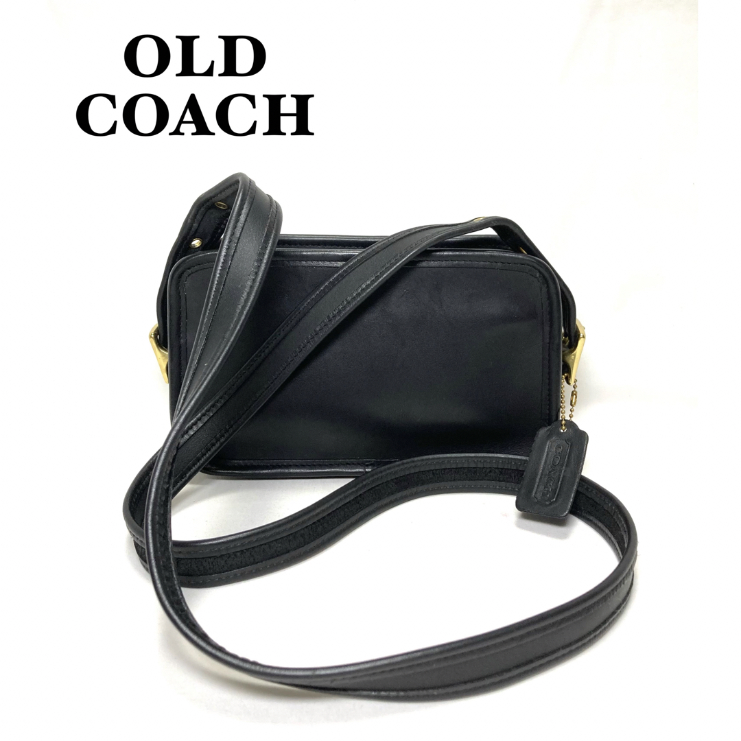 【美品】COACH オールドコーチ ショルダーバッグ ブラック　9167 | フリマアプリ ラクマ