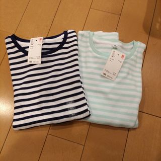 ユニクロ(UNIQLO)のUNIQLO ワッフル長袖 Tシャツ(Tシャツ/カットソー)