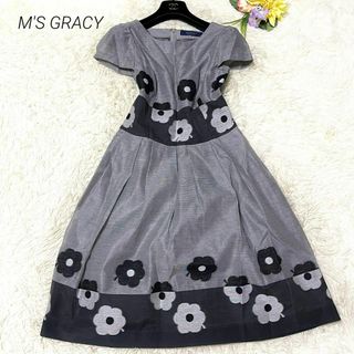 M'S GRACY花柄ワンピース美品