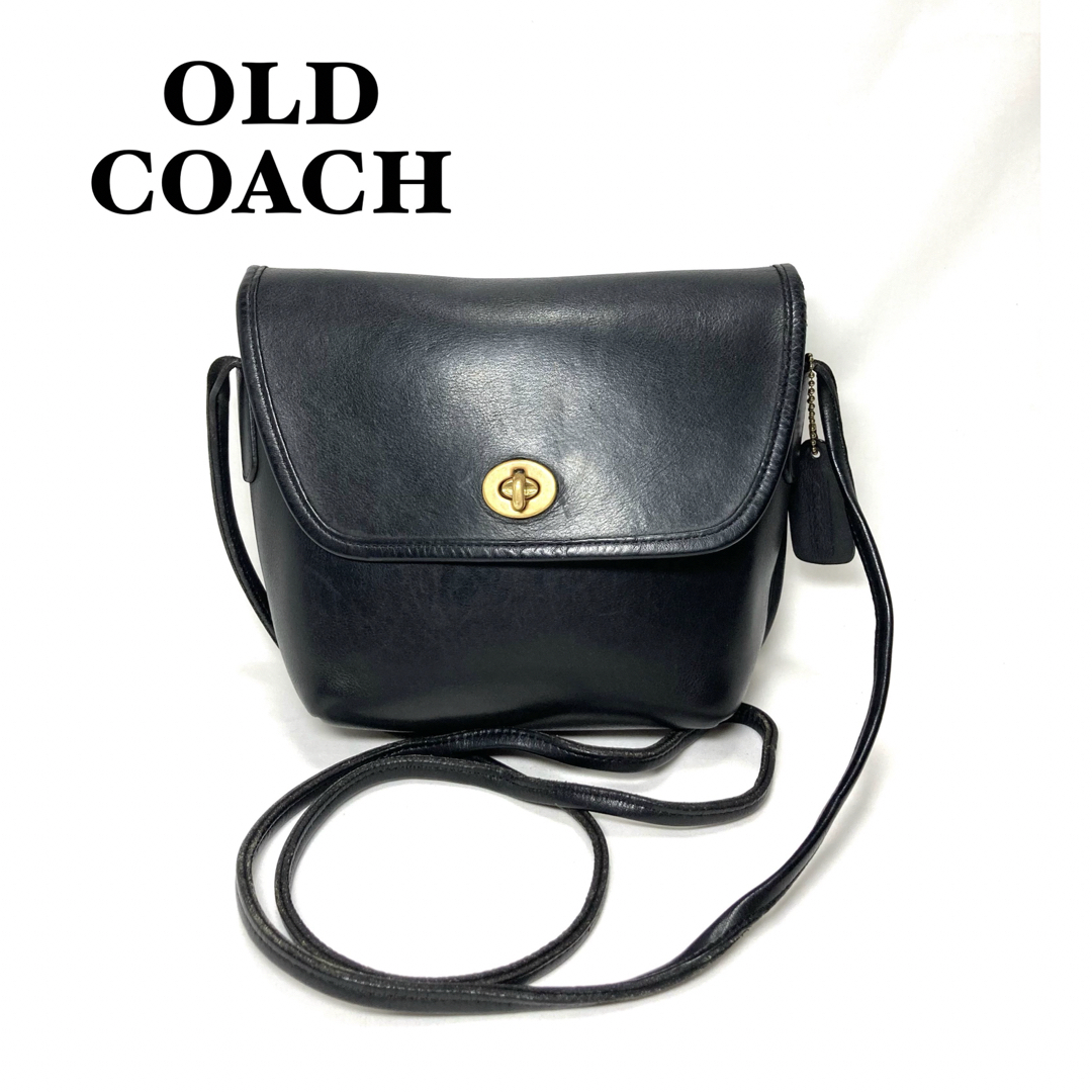 【極美品】COACH オールドコーチ　ショルダーバッグ　ターンロック　9715