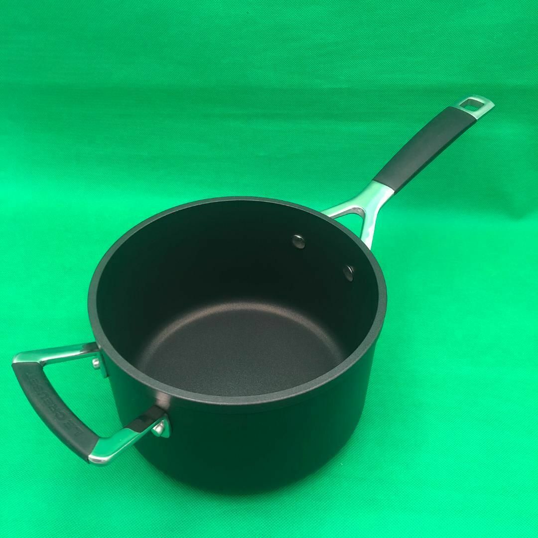 LE CREUSET - ルクルーゼ TNS ソースパン 18cm 新品 鍋 ガラス蓋付