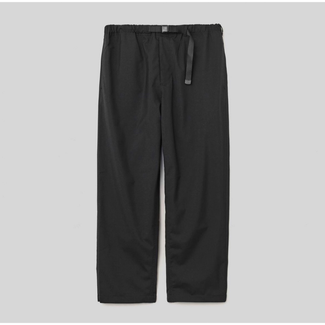 ennoy WOOL BLEND RIP STOP EASY PANTS