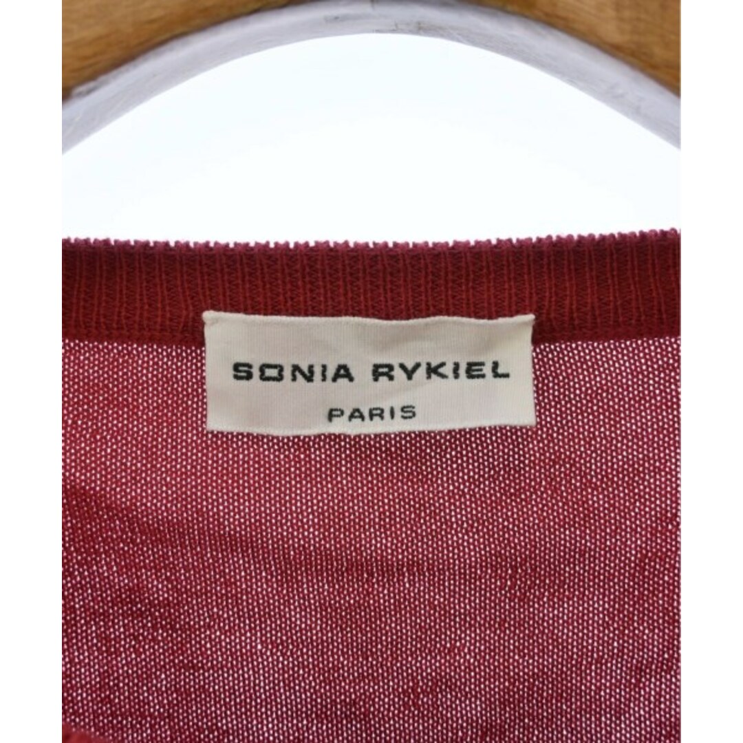 SONIA RYKIEL - SONIA RYKIEL ソニアリキエル ニット・セーター S 赤x