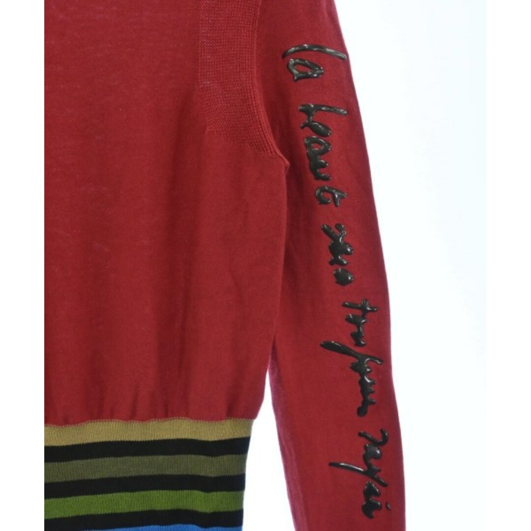 SONIA RYKIEL - SONIA RYKIEL ソニアリキエル ニット・セーター S 赤x