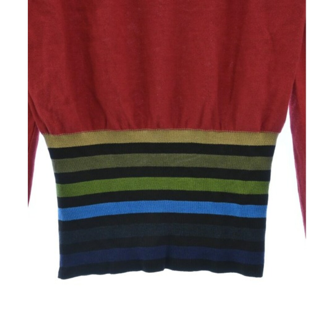 SONIA RYKIEL - SONIA RYKIEL ソニアリキエル ニット・セーター S 赤x