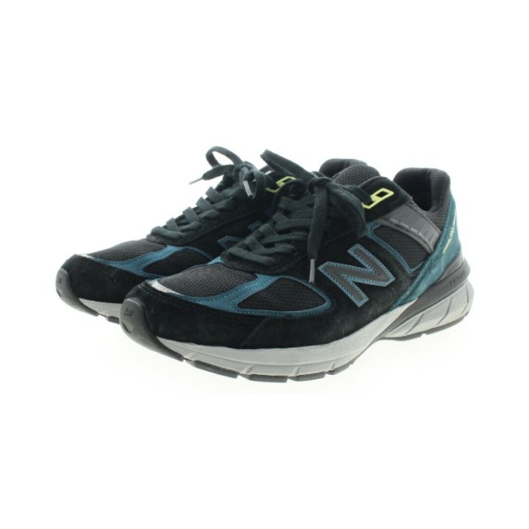 New Balance ニューバランス スニーカー 26.5cm 黒x青系