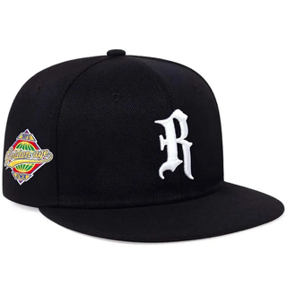 レア物新品 Rロゴ ブラックキャップ 帽子LA ベースボール ストリートレア (キャップ)