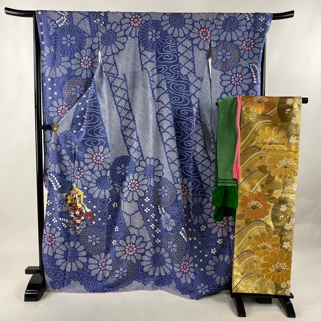 振袖 身丈170cm 裄丈68.5cm 正絹 美品 名品 - 着物