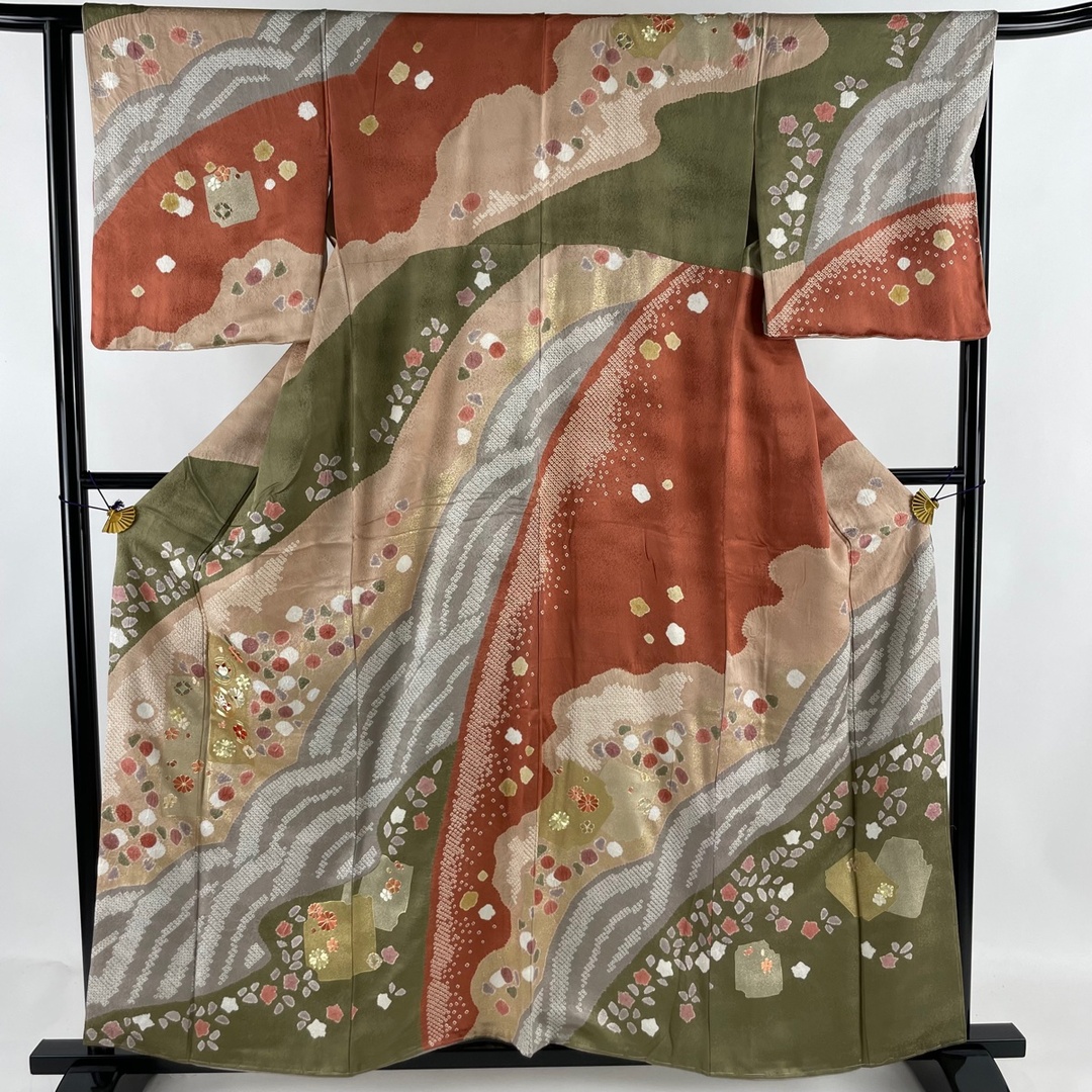 訪問着 身丈150cm 裄丈63.5cm 正絹 美品 名品