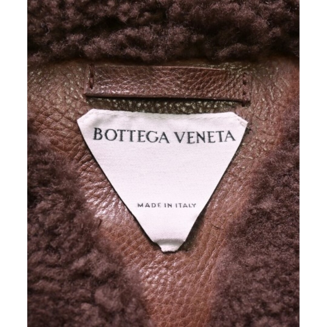 Bottega Veneta(ボッテガヴェネタ)のBOTTEGA VENETA ボッテガベネタ ライダース 46(M位) こげ茶 【古着】【中古】 メンズのジャケット/アウター(ライダースジャケット)の商品写真