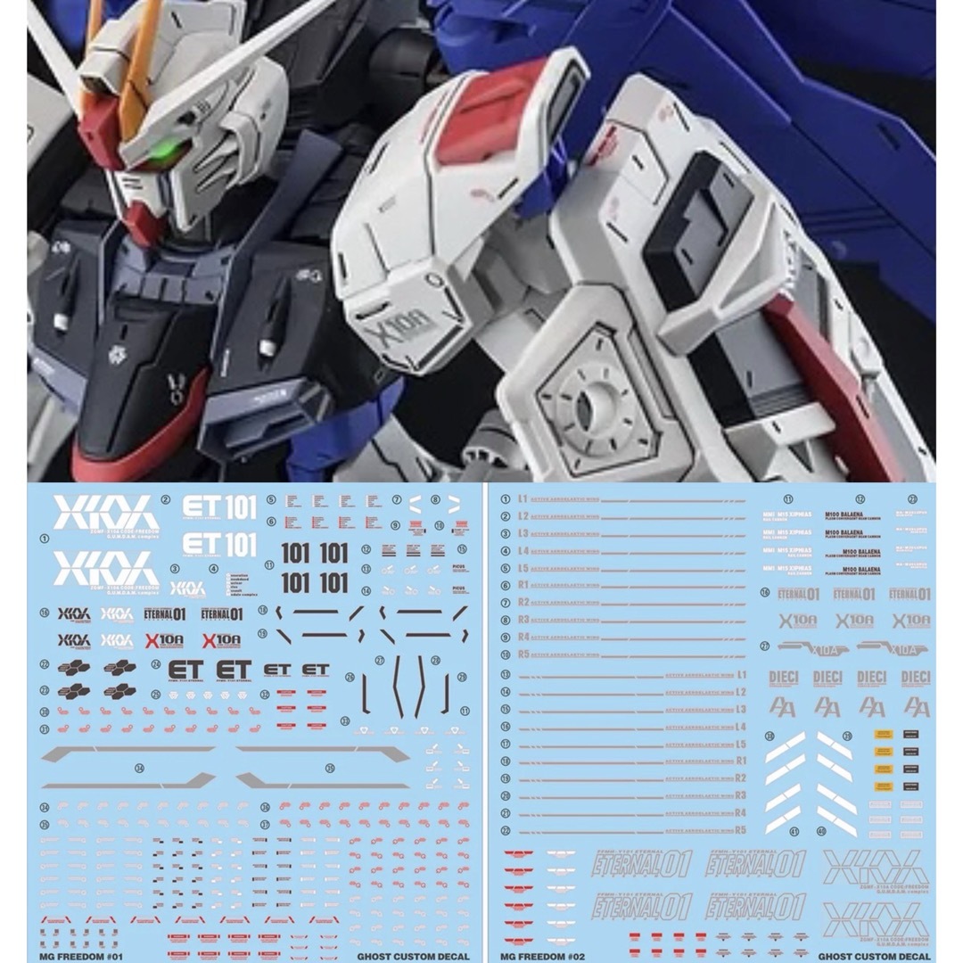 MG フリーダム ガンダム Ver.2.0用水転写式デカール | フリマアプリ ラクマ MG フリーダム ガンダム Ver.2.0用水転写式デカール | フリマアプリ ラクマ
