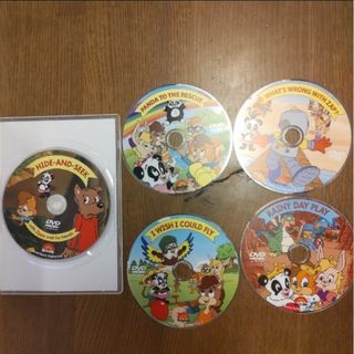 ディズニー(Disney)のDWE zippy ズィッピー　ディズニー英語システムDVD5枚(キッズ/ファミリー)