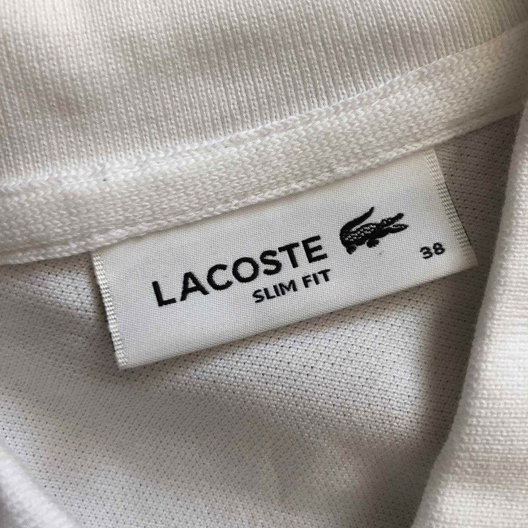 LACOSTE(ラコステ)のラコステ　LACOSTE ゴールドステッチ　ポロシャツ レディースのトップス(ポロシャツ)の商品写真