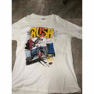 80's ヴィンテージ TEE RUSH HALD YOUR FIRE(Tシャツ/カットソー(半袖/袖なし))