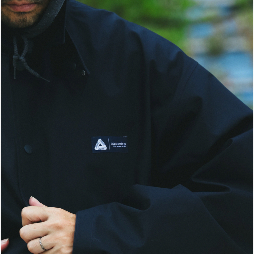 nanamica - 【nanamica×PALACE】GORE-TEX Coach Jacket Mの通販 nanamica - 【nanamica×PALACE】GORE-TEX Coach Jacket Mの通販